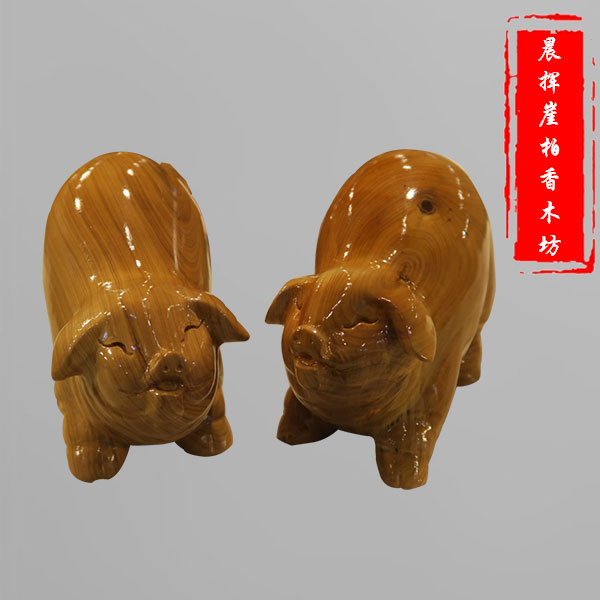 崖柏工艺品摆件-9