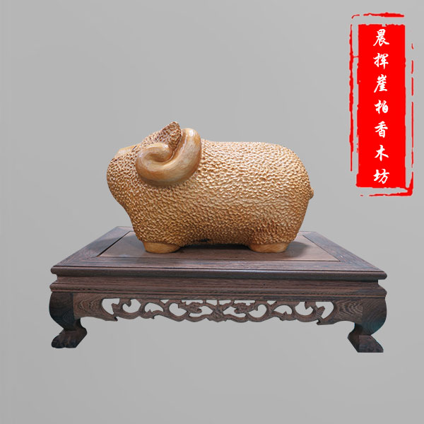 崖柏工艺品摆件-14