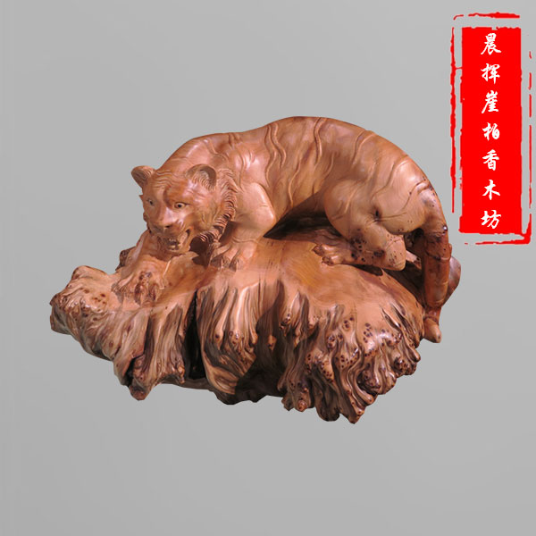 崖柏工艺品摆件-10