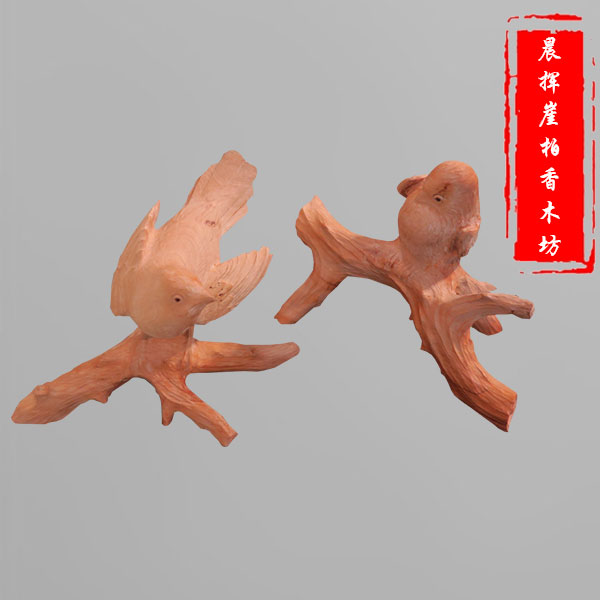 崖柏工艺品摆件-11