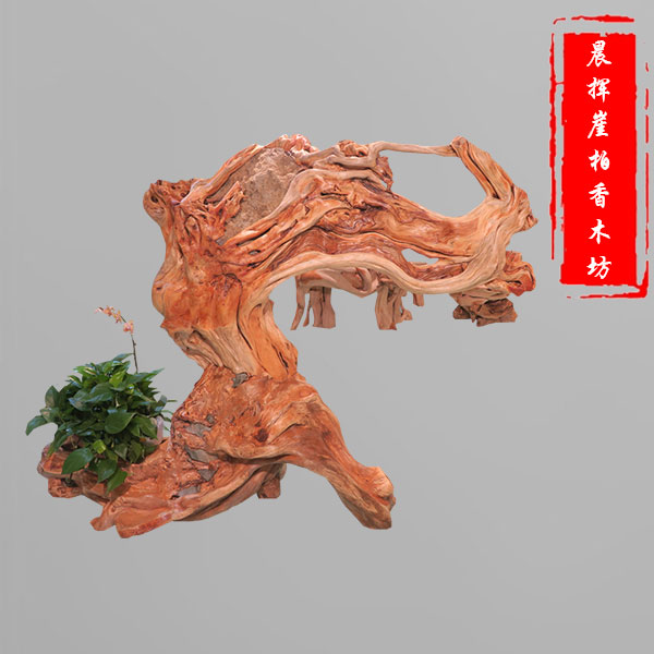 崖柏根雕刻品-大件-18