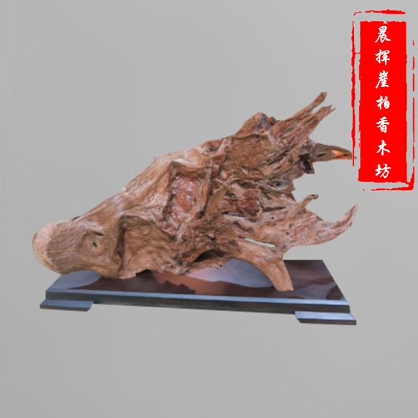 崖柏根雕刻品-大件-21