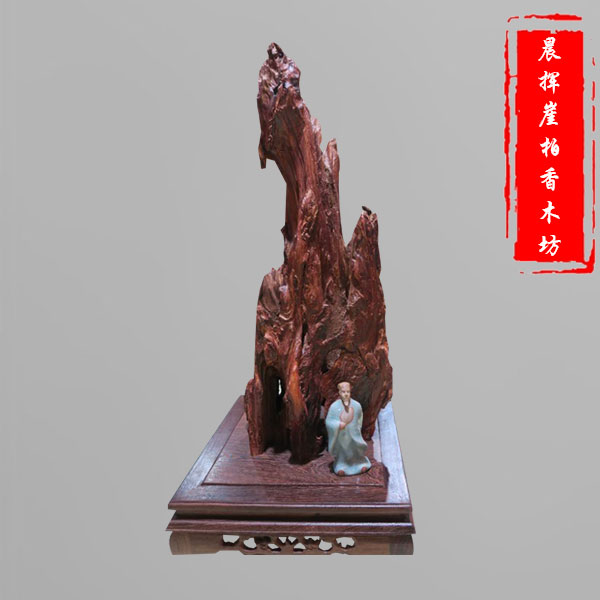 崖柏根雕刻品-大件-26