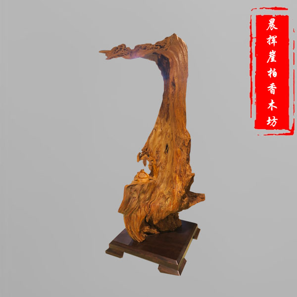 崖柏根雕刻品-大件-27