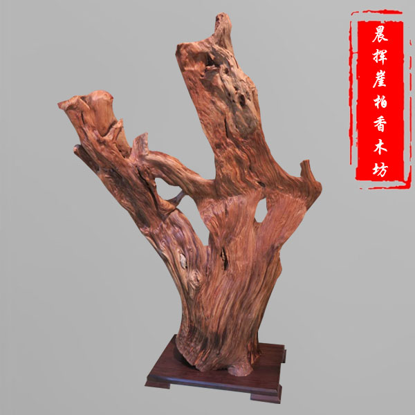 崖柏根雕刻品-大件-29