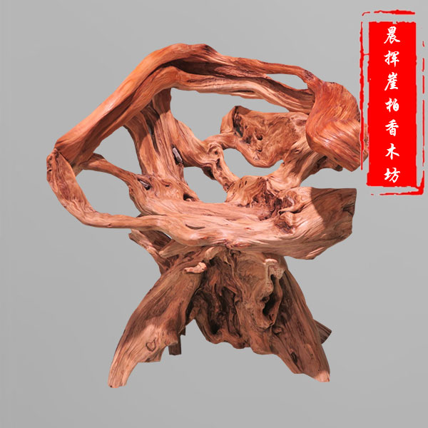 崖柏根雕刻品-大件-32