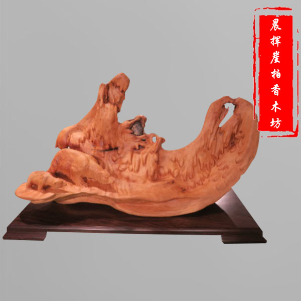 崖柏根雕刻品-大件-25