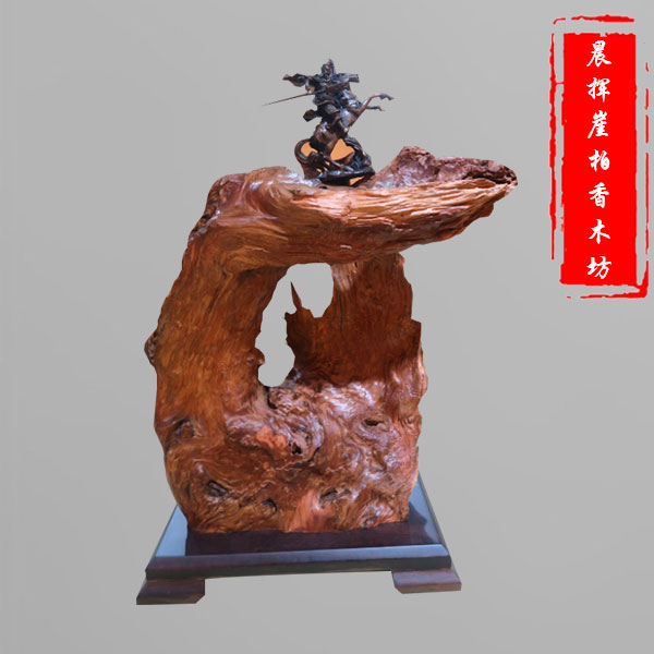 崖柏木铜雕-30