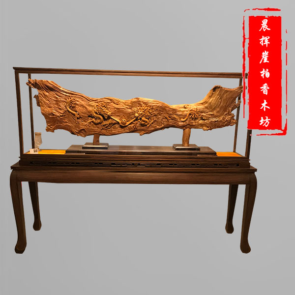 崖柏根雕刻品-大件-1