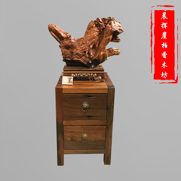 崖柏根雕刻品-大件-40