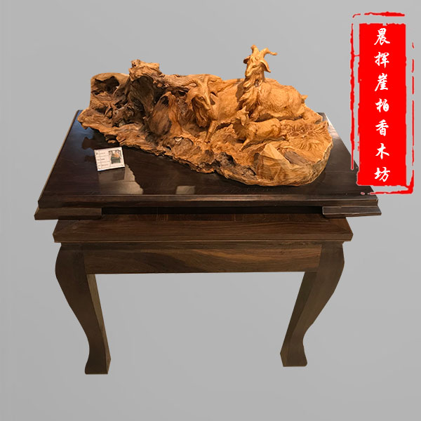 崖柏根雕刻品-大件-45
