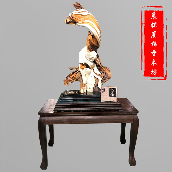 崖柏根雕刻品-大件-54