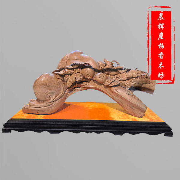 崖柏根雕刻品-大件-57