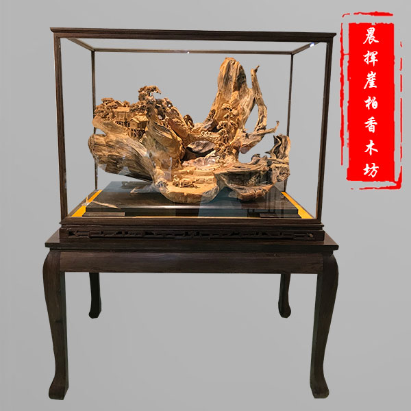 崖柏根雕刻品-大件-64