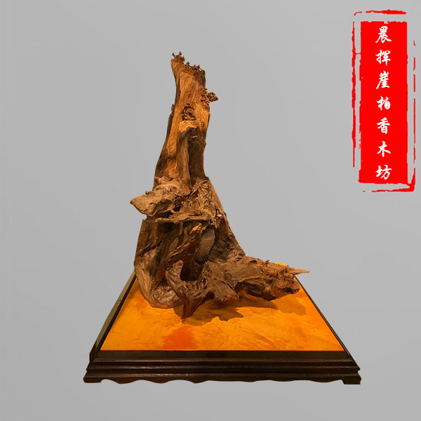 崖柏根雕刻品-大件-69
