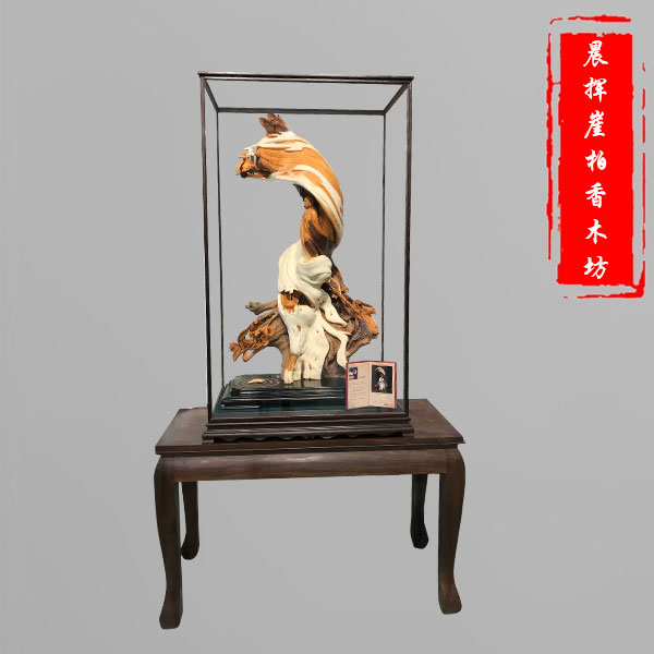 崖柏根雕刻品-大件-71