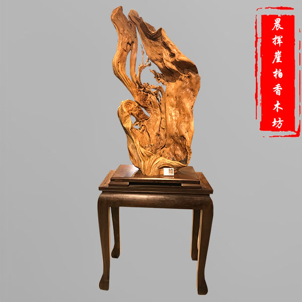 崖柏根雕刻品-大件-75